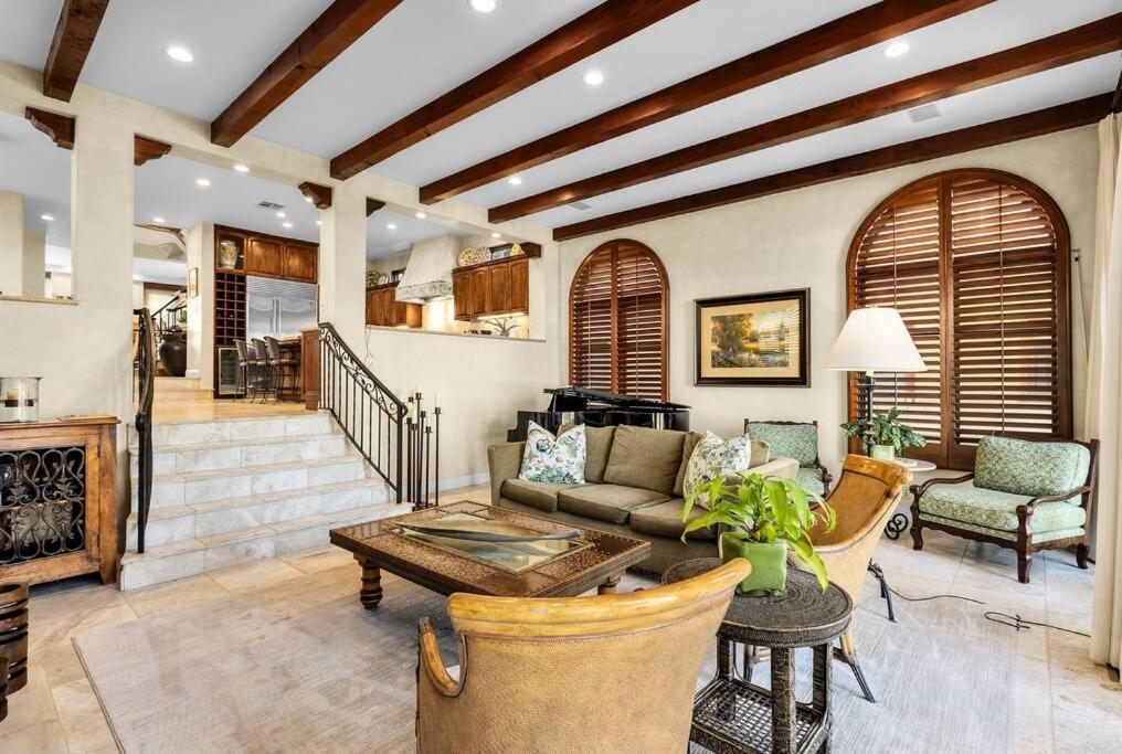 Elegant Mediterranean Waterfront *